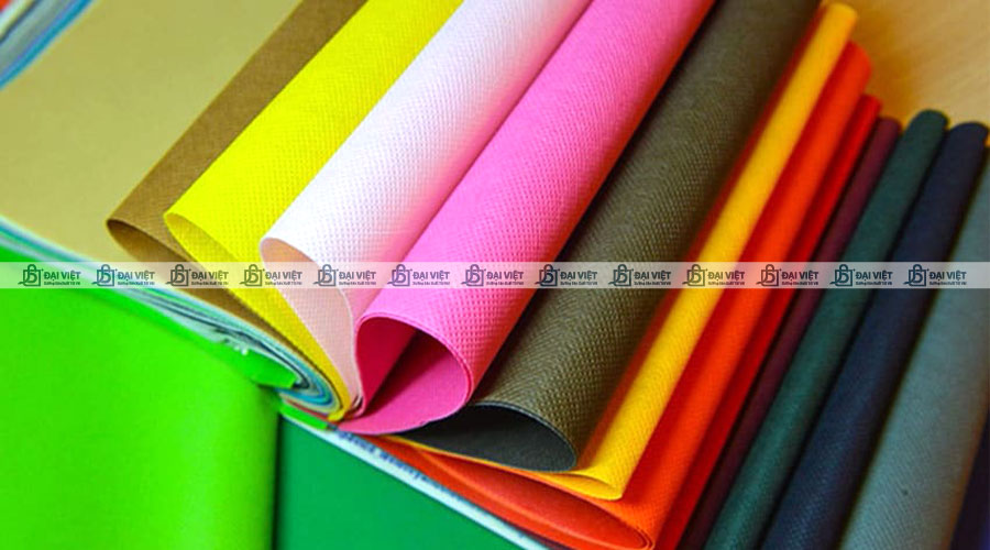Vải không dệt được sản xuất từ các sợi polypropylene tự nhiên