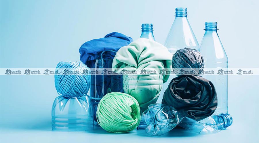 Vật dụng hằng ngày làm từ vải tái chế R-PET
