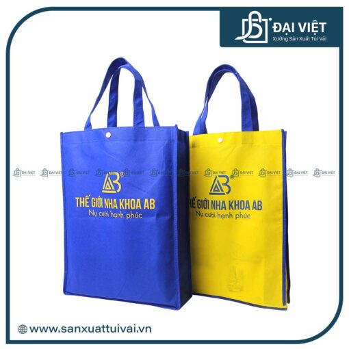 in hình túi vải không dệt