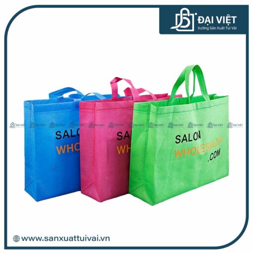 in túi vải không dệt hình hộp