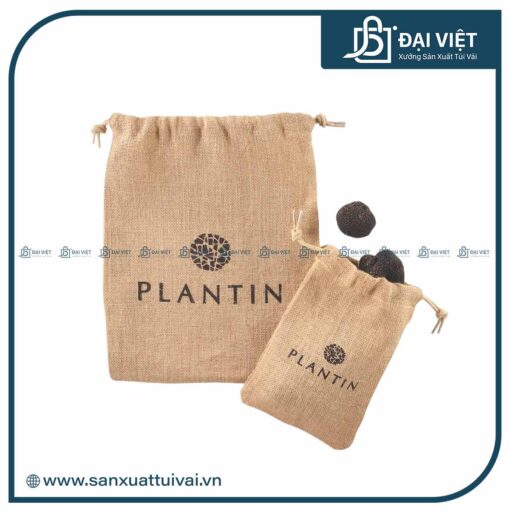 mẫu túi vải đay dây rút