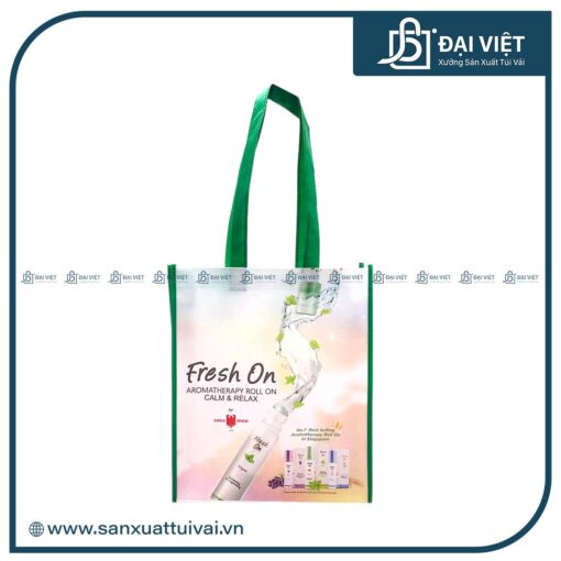 mẫu túi vải không dệt cán màng