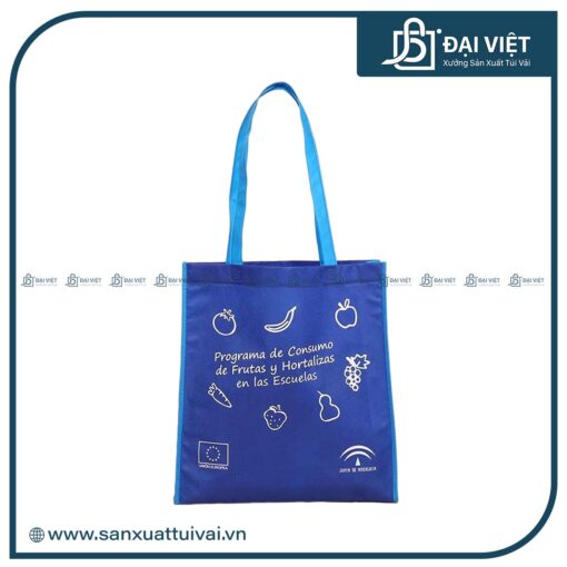 mẫu túi vải không dệt hình dáng dẹp