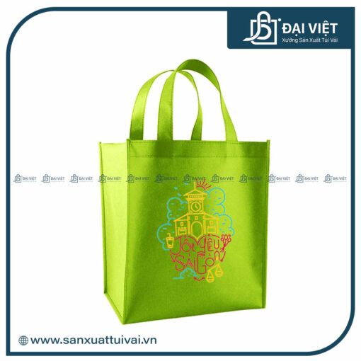 mẫu túi vải không dệt hình hộp