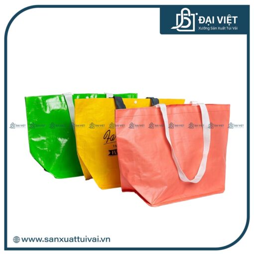 mẫu túi vải pp dệt cán màng