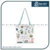 may túi vải canvas dạng dẹp