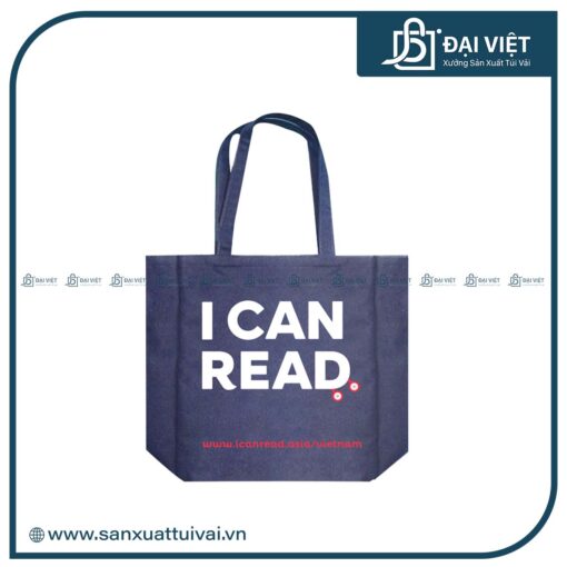 túi canvas chặt đáy