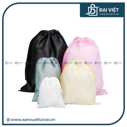 túi vải không dệt rút dây